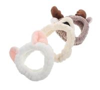 Beavorty 3pièces Bandeau Nettoyant Visage Pour Femmes Et Filles Élastique Doux Pour Lavage Et Spa Accessoire De Soins Cheveux