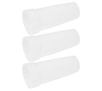 Beavorty 3pièces Diffuseur de Lampe Torche Couvercle Plastique Mat Anti-éblouissement Capuchon Diffuseur Compact pour Éclairage Doux Compatible Lecture Camping et Lumière de Tente