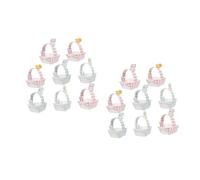 Beavorty 4 Ensembles papier bleu easter panier pâques Panier de Pâques pour enfants boite à bonbon panier paque corbeille Lapin paniers de Pâques pour les enfants de faveur de fête