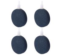 Beavorty 4 Pièces Diffuseur à Bulles Rond pour Aquarium, Pierre à Air | Sable Fin , Résistance à L’ozone la Corrosion, Filtration Solide, Usage pour Élevage et Décor