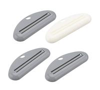 Beavorty 4 Pièces Kit Presse Dentifrice Manuel Économique Gaspillage pour Tubes de Dentifrice Crèmes et Cosmétiques Accessoires pour Salle de Bain Couleurs Aléatoires
