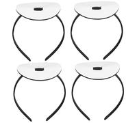 Beavorty 4 Pièces porte-casquette de graduation insert de casquette grad bandeau de graduation Bandeau de maintien pour casquette de graduation Fixateur de coiffe de graduation abdos