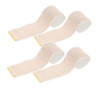 Beavorty 4 Rouleaux Sangles de sport sportif compression tissu bandages de tour de poignet élastique enveloppement étirement enveloppement athlétique