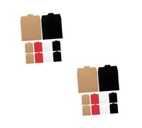 Beavorty 40 Pièces Lot de Pochettes Kraft pour Cd Dvd Protection Durable Papier Kraft Couleurs pour Rangement Facile Pochettes Multifonctionnelles pour Disques et Petits Objets