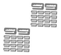 Beavorty 40 Pièces pince à tablier Boucle de cape de coiffeur Crochet de cape de coiffeur Crochet pour tablier de coiffeur Boucle pour fixation de cape Pinces cape de zinc