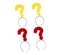 Beavorty 4pièces Lot De -têtes Fantaisie Avec Point Couvre-chef Unique Symbole Bandeau Cosplay Accessoire De Fête Pour Photos