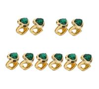 Beavorty 5 ensembles Appareils Dentaires En Or Grilles Décoratives Pour Les Dents Bijoux Dentaires Facettes Pierres Précieuses Et Accessoires Dentaires Légers Grilles 2 pièces * 5