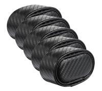 Beavorty 5 pièces Coussins de Montre Éponge pour Bracelet Coussins Affichage PU Noir Support Pratique pour Bijoux et Montres
