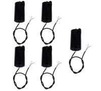 Beavorty 5 Pièces Mini Pompe Submersible, Pompe à Eau, Micro-pompe Submersible, Plastique, 1,2-1,6 L/min, Noire, pour Aquarium et Système Solaire, Faible Bruit, Faible Consommation