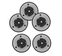 Beavorty 5 Pièces Moyeu de Broche CD et DVD avec Billes, Plastique Métal | Remplacement Précis, Mouvement du Plateau, des Blocages, pour Audio et Enseignement, Blanc