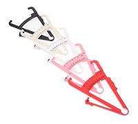 Beavorty 5 Pièces Outil de Mesure de Graisse Calipers de Peau Dispositif de Mesure Du Taux de Graisse avec Double Échelle Noir Rose Rouge Blanc