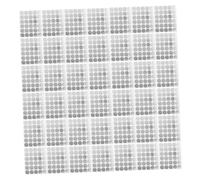Beavorty 50 feuilles Adhésifs pour Extensions de Cils Aluminium Imperméables pour Collage Précis et Organisation Professionnelle