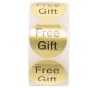 Beavorty 500 pièces Lot de Autocollants Adhésifs Ronds Remerciement Client Étiquettes Autocollantes Décoratives pour Emballage Cadeaux Forte Adhérence Faciles à Appliquer pour Commerces et