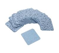 Beavorty 540 pièces Démaquillants pour Ongles Bleu Lingettes pour Vernis Gel Enlèvent Colle et Résidus Bords Doux pour Peau Sensible Usage Professionnel et Voyage