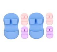 Beavorty 6 Pièces 3pcs（，，） gommage visage brosse exfoliante visage brosse nettoyante pour la peau gommage facial en silicone laveur de visage Gel de silice