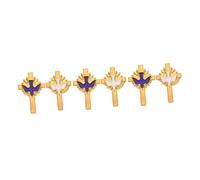 Beavorty 6 Pièces Broche Croix et de Vintage Durable Épingles Religieuses pour Femme Accessoires pour Baptême et Première Communion Élégantes et Polyvalentes
