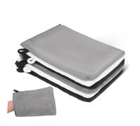 Beavorty 6 pièces Lot de Gants Exfoliants Microfibre Doux pour Bain Gants de Toilette Imperméables pour Corps et Visage Exfoliation et Nettoyage Kit Multi-usage et Hommes