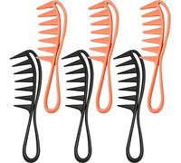 Beavorty 6 Pièces peigne curls wavy hair coiffeuse hair charms barbir coifeuse hair brush enchevêtrement coiffeur comb hair topper brosse demelante cheveux bouclés outil de coiffure abdos