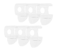 Beavorty 6 Pièces Poignées de Levage en Plastique pour Stores sans Fil, Mini Taille, Faciles à Utiliser, Adaptées aux Stores Nid d'abeille de 9-16 de Hauteur et 1-9/32 de Diamètre