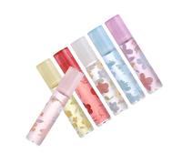 Beavorty 6 pièces Set de à Lèvres Hydratant Huile Nourrissante Non Collante et Adolescents Protection et Soin Naturel des Lèvres Facile à Emporter