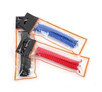 Beavorty 6Pièces Set de Lacets Élastiques pour Chaussures Lacets Casual Noirs Accessoires pour Sneakers et Chaussures Décontractées