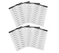 Beavorty 8 Feuilles De Patchs Pour Sourcils Bioniques Faux Sourcils À Appliquer Autocollants D'Entraînement Pour Transferts Pour Autocollants Marron Pour