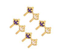 Beavorty 8 Pièces Broche Croix et pour Femmes Lot de Épingles Vintage pour Communion Baptême et Tenue de Fête Accessoire Religieux