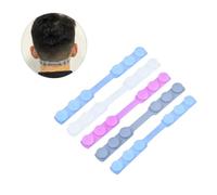 Beavorty 8 Pièces Crochets de Masque Silicone Réutilisables Ensemble de Blancs Roses Gris pour Éviter la Aux Oreilles et Ajuster Masque Compatible avec Tous Types de