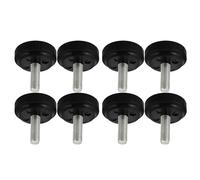 Beavorty 8 Pièces Pieds Stabilisateurs en Caoutchouc pour Tapis Roulant | Bruit et Stabilité, Protection du Sol, pour Machines D'exercice et Vélos Stationnaires