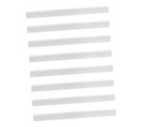 Beavorty 8 Pièces Remplacement Caoutchouc pour Bord de Pelle à Poussière Bande Élastique Souple pour Entrée de Pelle Accessoires de Nettoyage Domestique et Commercial