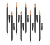 Beavorty 8 Pièces Stylet à Gratter Doré Double Tête pour Garçon et | Deux Pointes Épaisses et Fines, Plastique Léger, Prise en Main Confortable, Usage Polyvalent à Maison
