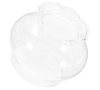 Beavorty Abat-Jour en Verre pour Lampe à Pétrole, Cheminée de Remplacement Résistante la Chaleur, Accessoire pour Lampe à Huile Intérieure