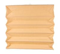 Beavorty Abat-jour Pliable en Papier Origami Couleur Terre Cuite 30x30 Cm, Lanterne Suspendue Carrée Légère pour Plafonnier, Couverture Décorative Intérieure Diffuseur de Lumière Naturelle