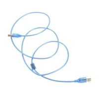 Beavorty Adaptateur Câble Audio MIDI USB en Cuivre Bleu pour Instruments à Clavier avec Connexion Pratique et Transmission Stable