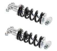 Beavorty Amortisseurs Arrière pour Vélo VTT et Pliant 2 Pièces Ressort Acier 150 Mm 750 LB Amortisseur Suspendre Accessoires Vélo des Vibrations Équipement Sportif