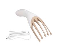 Beavorty Appareil de Massage Électrique pour Cuir Chevelu à Cinq Griffes Masseur de Tête Portable Blanc Rechargeable USB Usage à Domicile Stimulation Relaxante du Cuir Chevelu