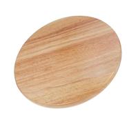 Beavorty Assise de Remplacement Ronde en Bois Massif 35 Cm de Diamètre pour Tabouret de Bar, Siège Ergonomique Naturel, Plateau Lisse Facile à Nettoyer, Restaurants et Usage Domestique