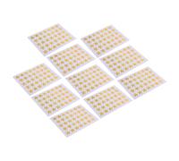 Beavorty Autocollants de Récompense Étoiles Dorées 1,5 Cm 10 Pcs, Gommettes Étoile D’or pour Garçon et Filles, École, Bureau, Matériel Pédagogique Sûr et Auto-adhésif