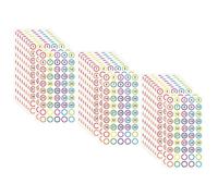 Beavorty Autocollants Numérotés Ronds 1 Pouce, 1-40 Chiffres Colorés, 500 Pièces sur 10 Feuilles, Étiquettes Adhésives pour Organisation Maison, Bureau, École et Gestion des Stocks