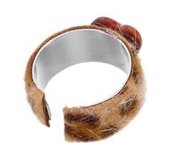 Beavorty Bague à Imprimé Léopard Ouverte Bague Réglable Pour Femme Avec Motif Léopard Pour Phalange
