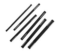 Beavorty Baguette de Coiffage pour Ongles Français en Cristal Lot de 6 Outil de Manucure Repousse-Cuticules de Soin pour Ongles Manucure Nail Art