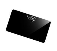 Beavorty Balance Numérique Portable Rechargeable Miroir Mini Pèse-personne Précis pour Maison Échelle Poids Corps Compacte et Légère