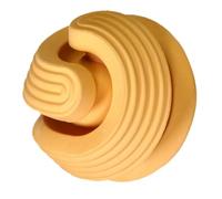 Beavorty Balle Reniflante pour Chien en Caoutchouc Solide, Interactif pour Entraînement Olfactif et Distribution de Friandises en Extérieur