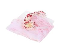 Beavorty Bandeau de mariée fantôme costume de mariée morte pour femme coiffe d'Halloween bandeau voile voile noir pour enterrement voile funéraire noir Engrener