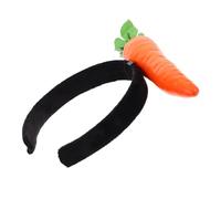 Beavorty bandeau drôle épingles à cheveux pour chignons carotte farcie carottes drôles bandeau citron fruits en peluche de fruits x enfants polyester Orange