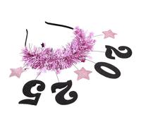 Beavorty Bandeau Nouvel An pour Femmes avec Étoiles Festives Accessoire Léger et Confortable pour Fêtes et Célébrations Serre-tête Adulte pour Réveillon