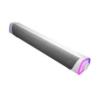 Beavorty Barre de Son et Portable Prise Jack Filaire Double Haut-Parleur en Tissu, Qualité Sonore Super Claire pour Ordinateur et Tablette la Maison Jeu