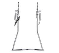 Beavorty Béquille Double Arrière pour Vélo 24 Pouces en Fer Robuste Support de Rangement pour Vélo Vtt et Route Stationnement et Réparation Pédale Stabilisateur