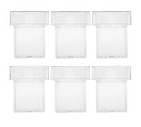 Beavorty Boîte de Protection Murale Auto-adhésive Étanche 86 Type, Lot de 6, Plastique Transparent, Protection Éclaboussures pour Prises Électriques Murales, Usage Intérieur et Extérieur