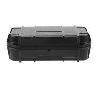 Beavorty Boîte de Rangement Conteneur Hermétique Étanche et Antichoc en Plastique Noir à Double Couche Camping Survie en Extérieur